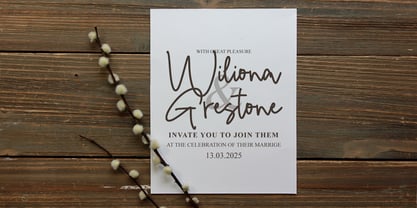 Cersin Signature Font Poster 5