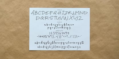 Cersin Signature Font Poster 7