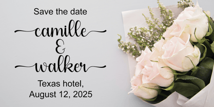 Trendy Mondy Font Poster 3