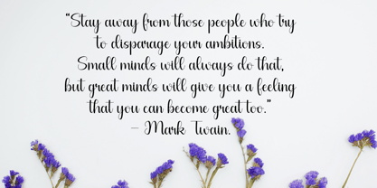 Trendy Mondy Font Poster 5