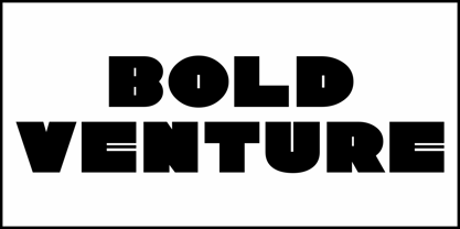 Bold Venture JNL Font Poster 2