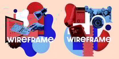 Dazzle Font Poster 2