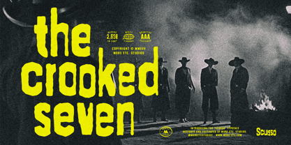 Scusso Font Poster 14