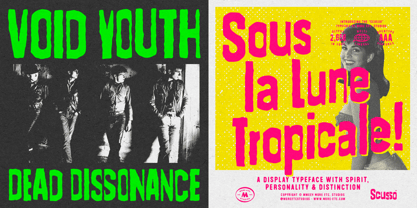 Scusso Font Poster 11