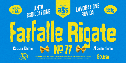 Scusso Font Poster 12