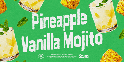 Scusso Font Poster 5