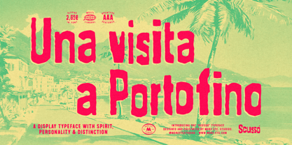 Scusso Font Poster 6