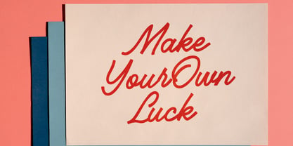MC Laustera Font Poster 6