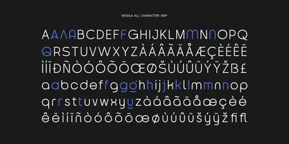 Ws Mogila Font Poster 9