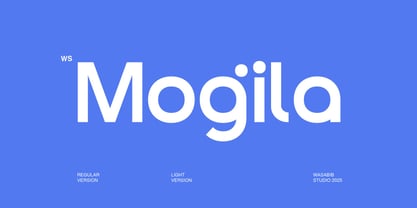 Ws Mogila Font Poster 1