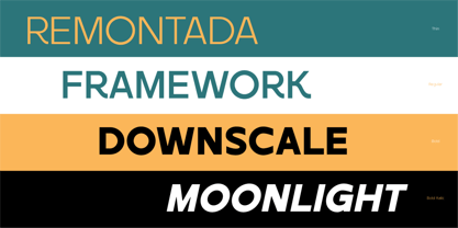 MN Managa Sans Font Poster 10