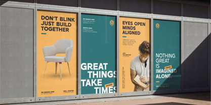 MN Managa Sans Font Poster 13