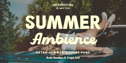 Summer Ambience Font Poster 1