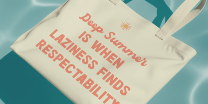 Summer Ambience Font Poster 4