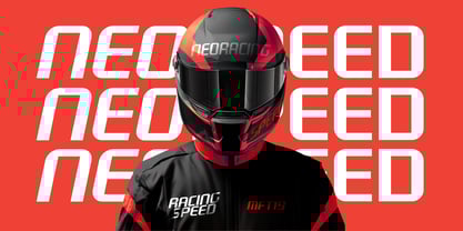 Neospeed Font Poster 4