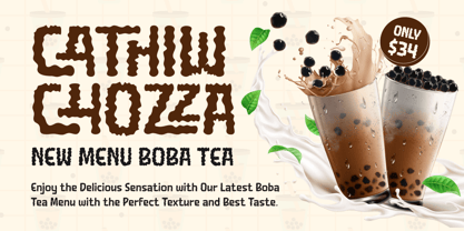 Blacem Font Poster 4