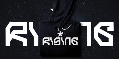 Zyberon Font Poster 4