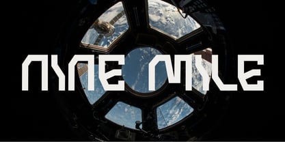 Zyberon Font Poster 2