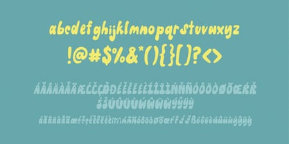 Oyster Brine Font Poster 10