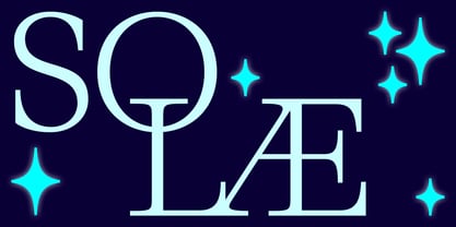 Solae Font Poster 1