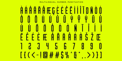 Nilmero Font Poster 13