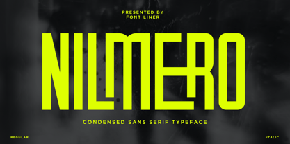 Nilmero Font Poster 1