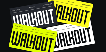 Nilmero Font Poster 5