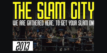 Nilmero Font Poster 9