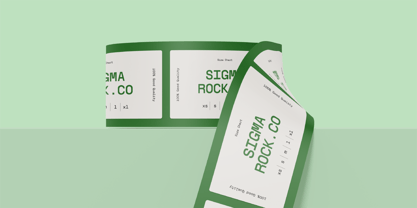 Gail Rock Font Poster 8