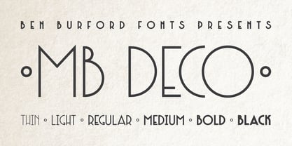 MB DECO Font Poster 1