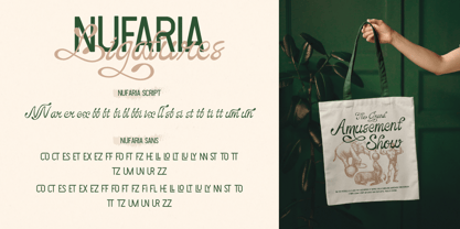 Nufaria Font Poster 9