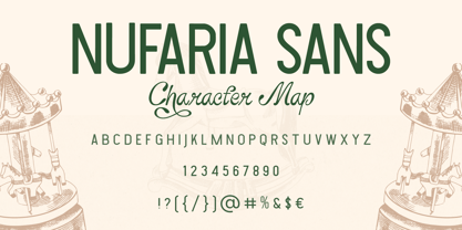 Nufaria Font Poster 4