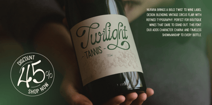 Nufaria Font Poster 10
