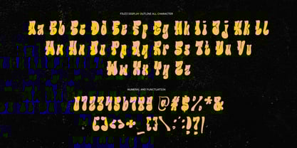 Fiuzz Font Poster 13
