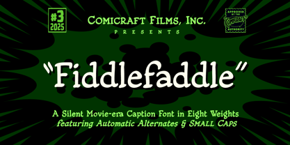 Fiddlefaddle Font Poster 1