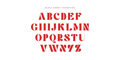 Bless Honey Font Poster 9