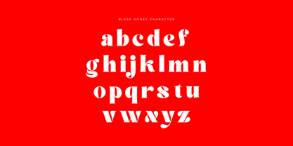 Bless Honey Font Poster 10