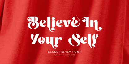 Bless Honey Font Poster 11