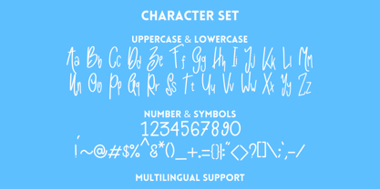 Glowy Mood Font Poster 9