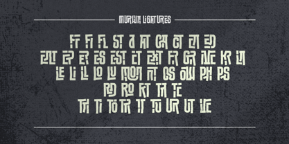 Murwa Font Poster 9