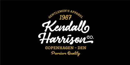 Gibson Mirage Font Poster 5