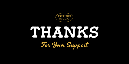 Gibson Mirage Font Poster 11