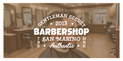 Gibson Mirage Font Poster 7