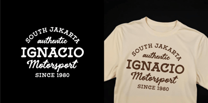 Gibson Mirage Font Poster 3