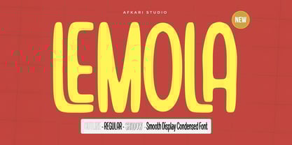 Lemola Font Poster 1