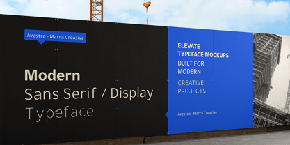 Avestra Font Poster 14