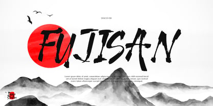 Shinkai Ink Font Poster 2