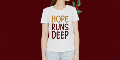 Santa Magic Font Poster 4