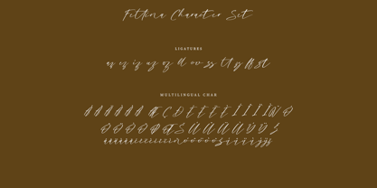 Fettina Font Poster 15