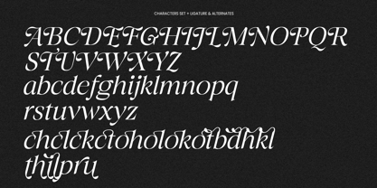 Taylor Belle Font Poster 10